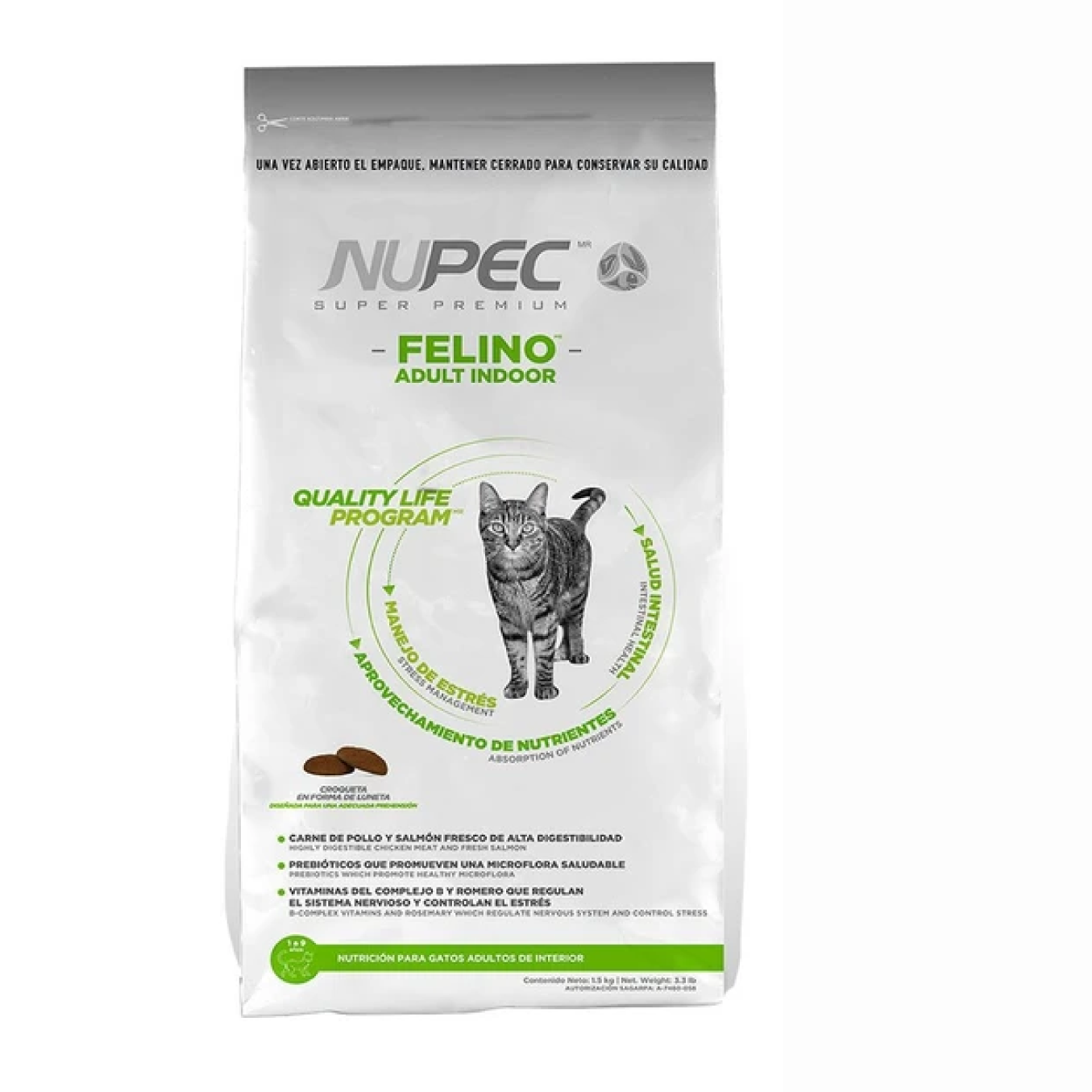 nupec felino indoor alimento para gato adulto nupec felino indoor alimento para gato adulto